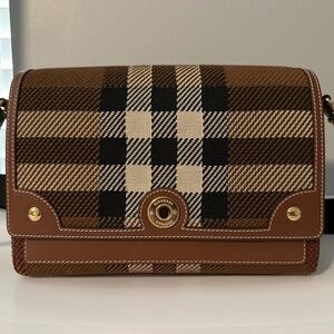 Burberry Note Bag Birch Brown Dark